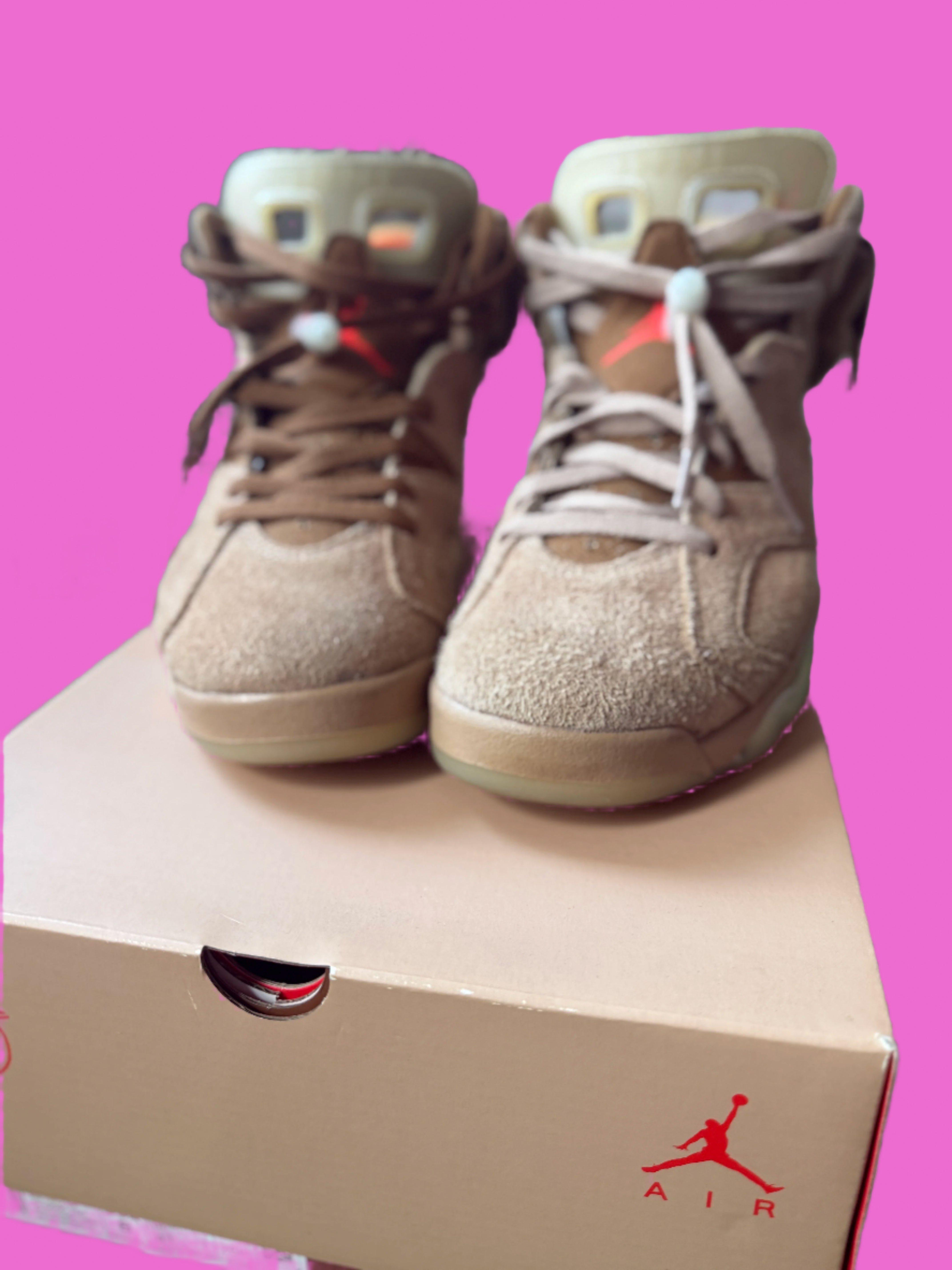 Jordan 6 Retro Travis Scott British Khaki