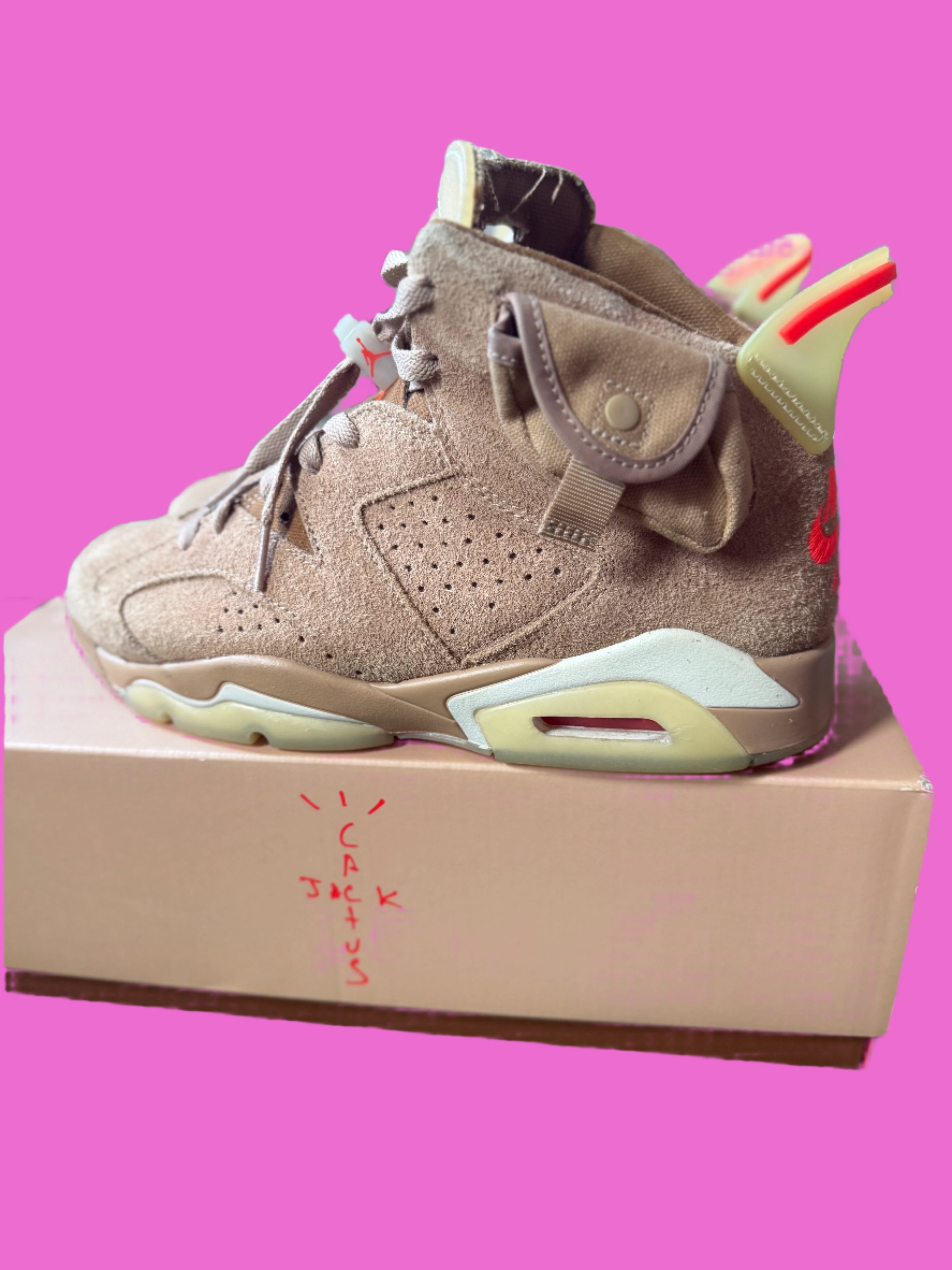 Jordan 6 Retro Travis Scott British Khaki