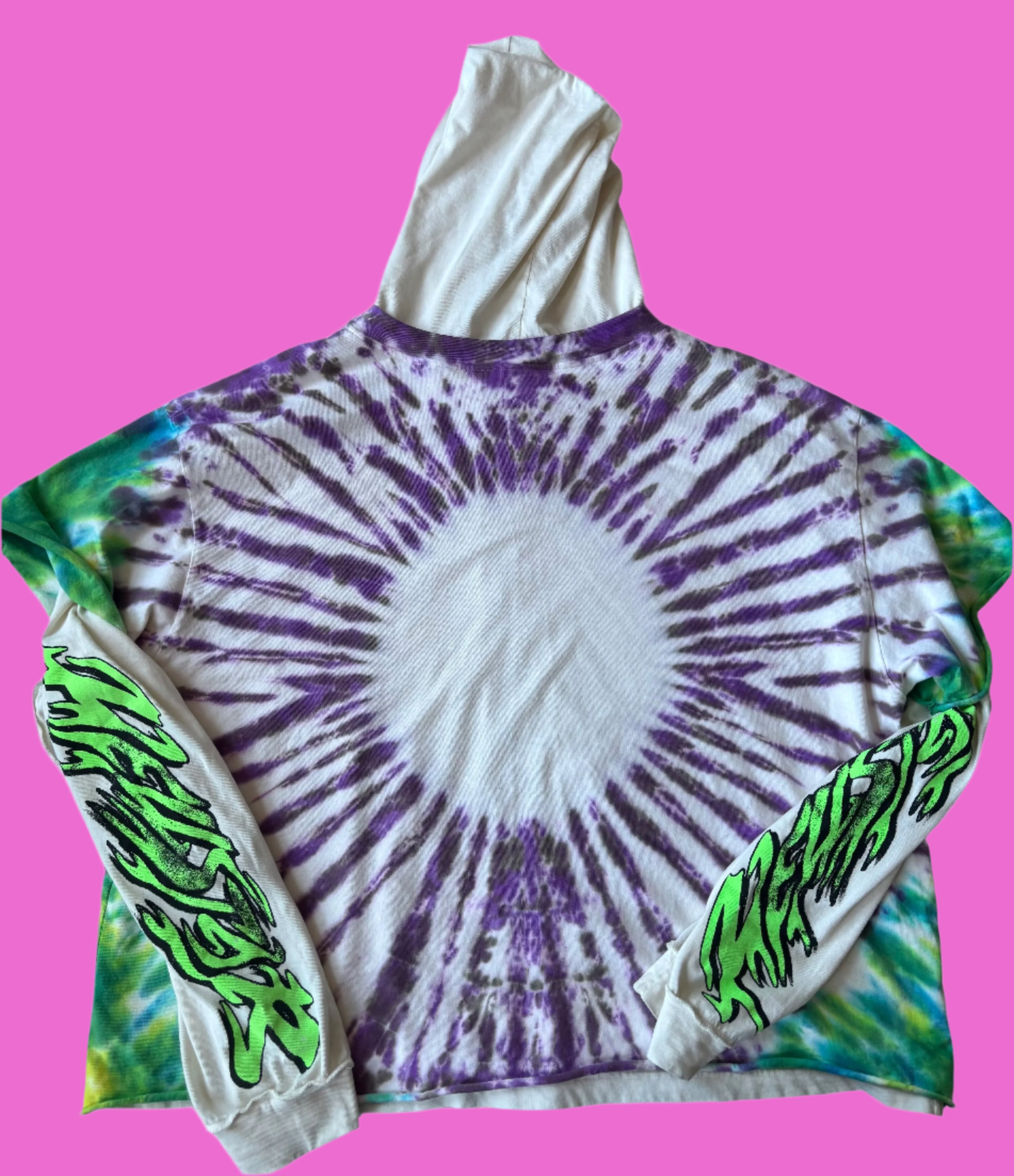 a HELLSTAR Hellstar DYE DIE Hoodie Zip UP/Shirt Size XL
