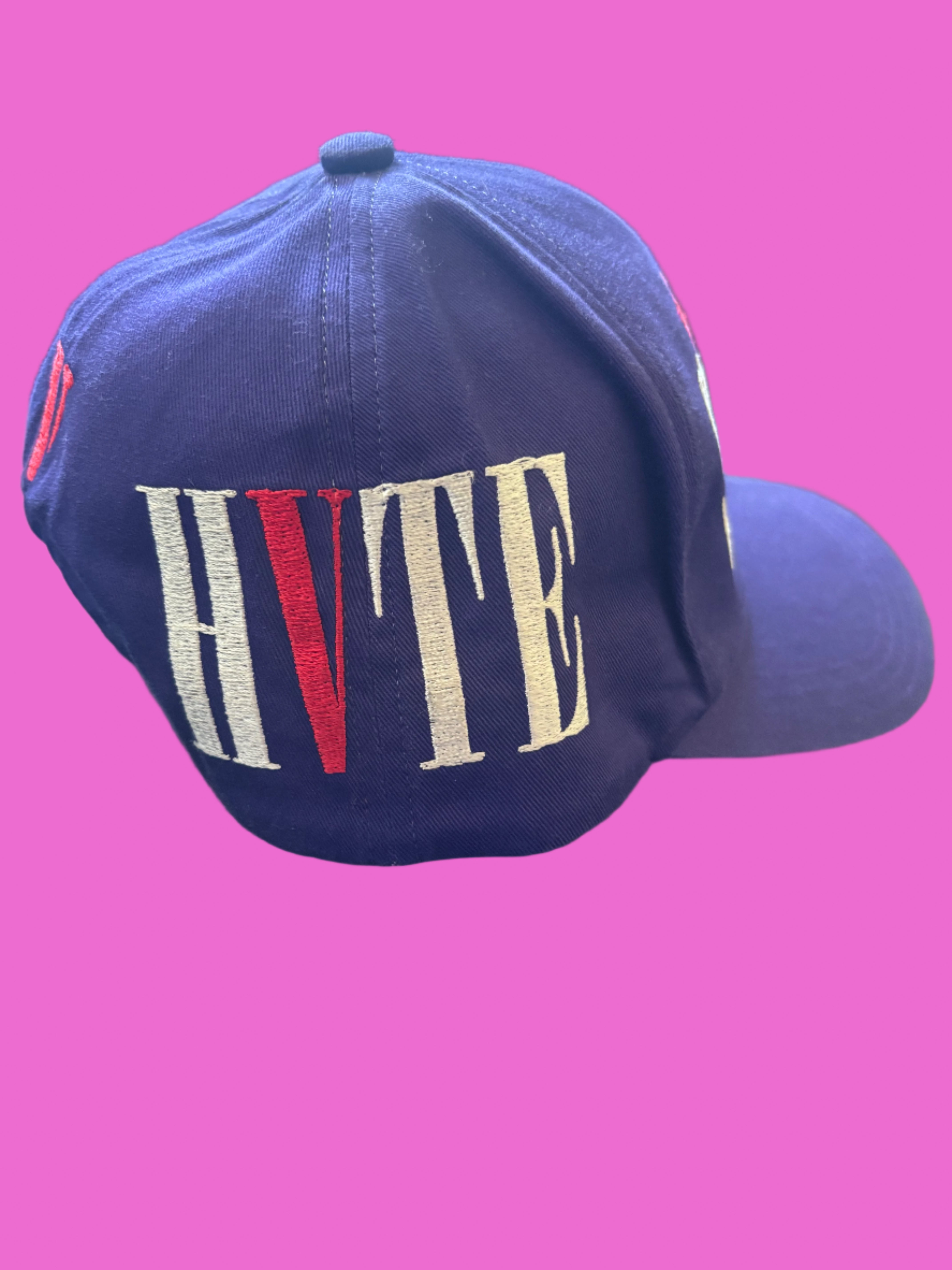 Saint Michael x Vlone Embroidered Hat Purple Snapback Hat Cap