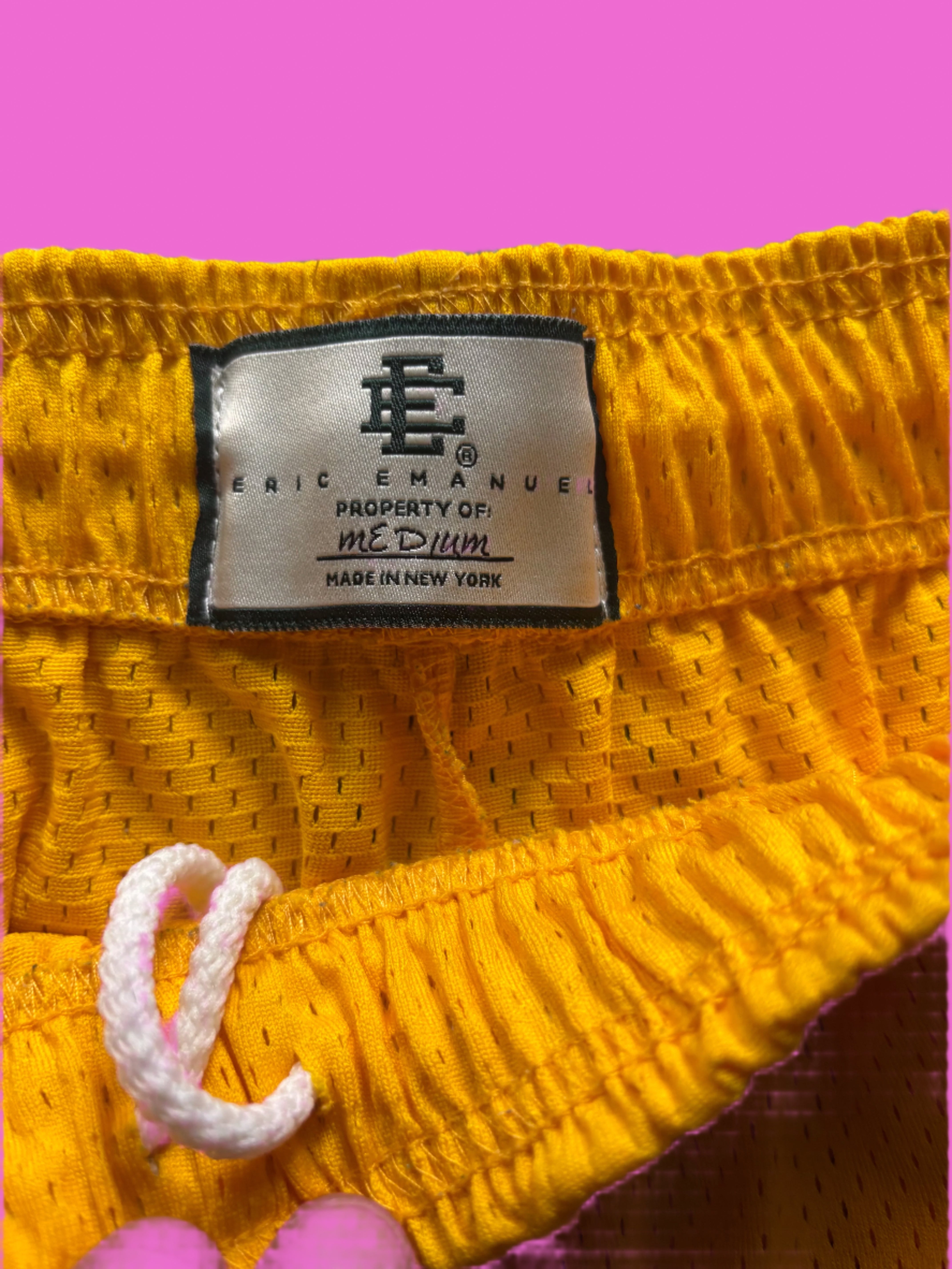 Eric Emanuel EE Basic Short Yellow Bolt