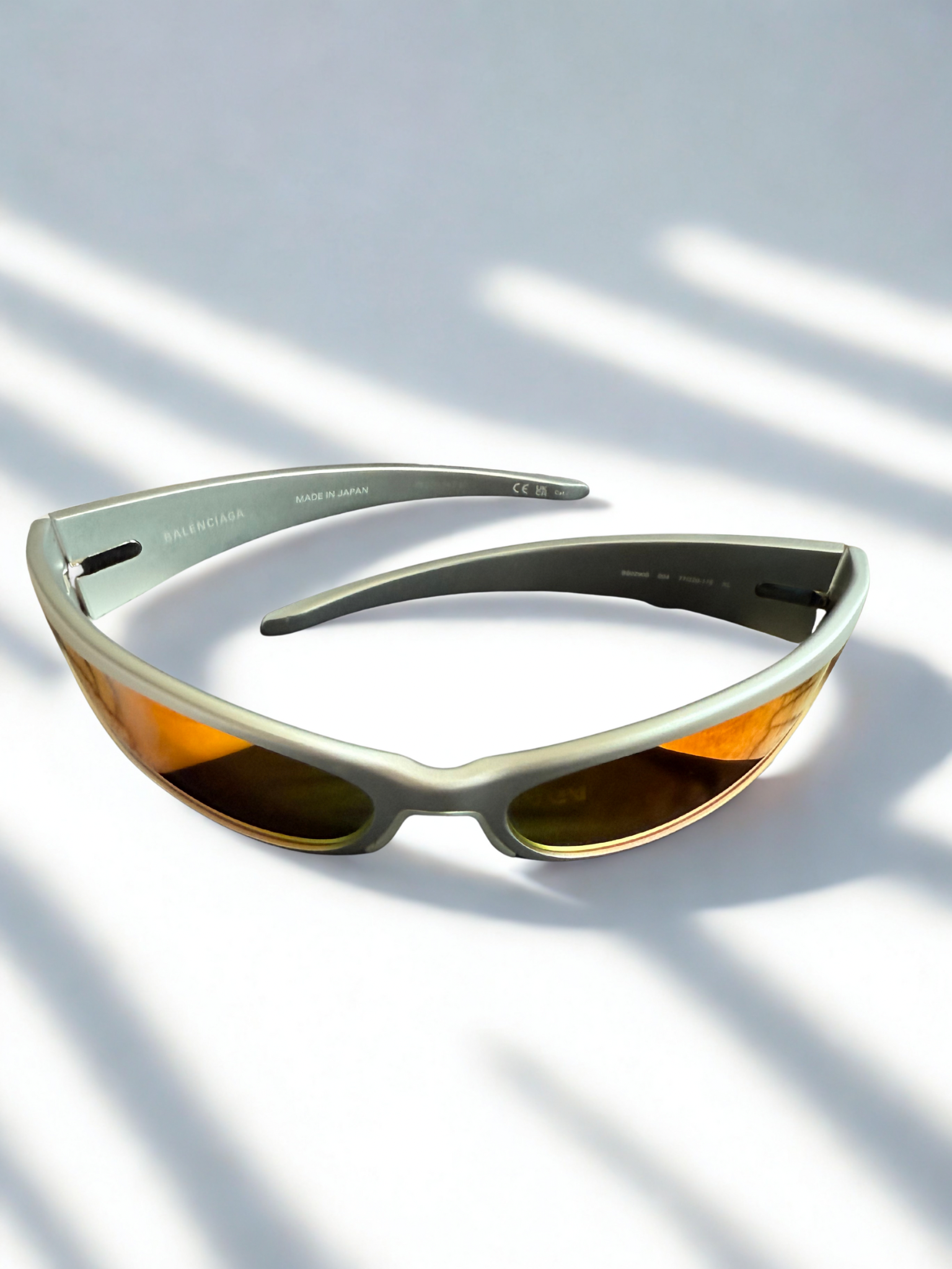 Balenciaga Eyewear Reverse XP Wrap oval-frame sunglasses
